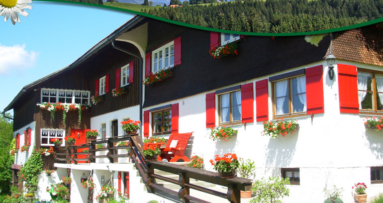 Impressionen vom Ferienhof Blehle in Missen im Allgäu