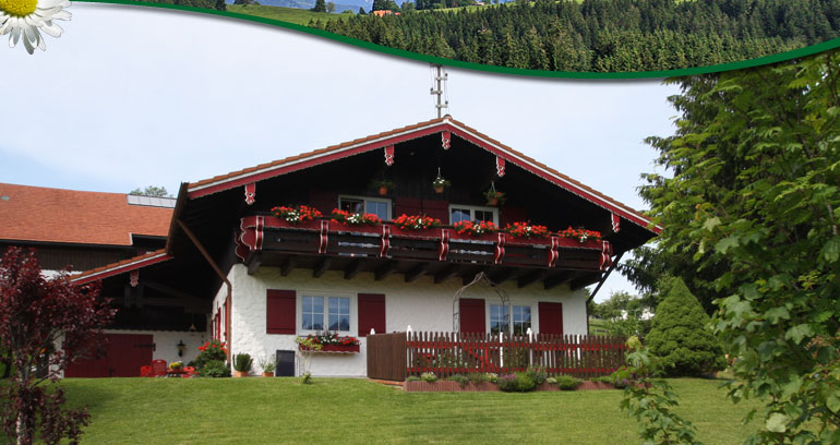 Landhaus vom Ferienhof Blehle in Missen im Allgäu