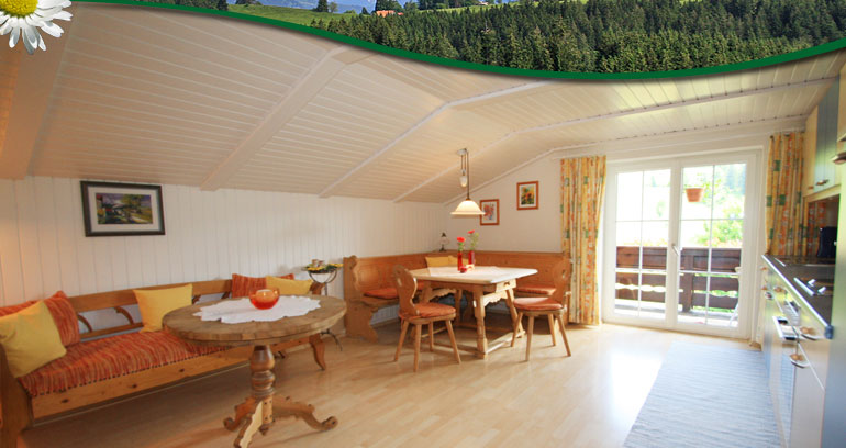 Ferienwohnung 'Salmaserblick' -  Ferienhof Blehle in Missen im Allg&auml;u